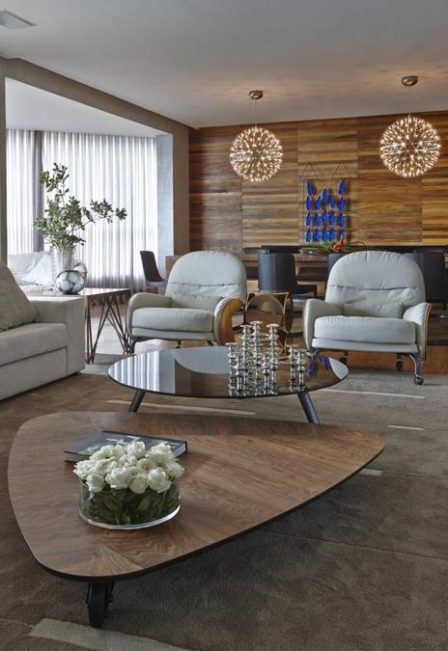 View of Contemporary Apartment Ideas Soften with Rustic Wood and Country Home ...