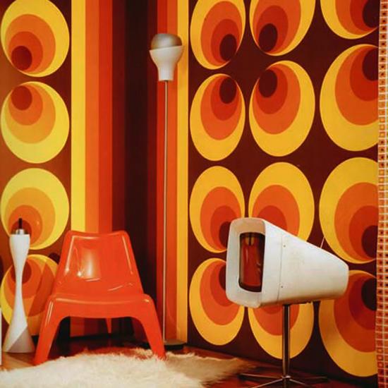 retro room wallpaper style modern transforming unique interior pattern vintage into