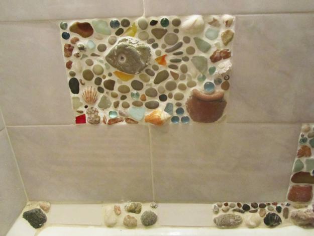 33 Modern Bathroom Design And Decorating Ideas Incorporating Sea Shell Art And Crafts