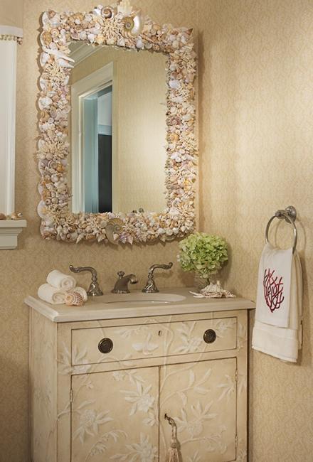 33 Modern Bathroom Design and Decorating Ideas Incorporating Sea Shell Art  and Crafts