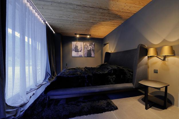 modern interior design with rustic wood and stone in contemporary style