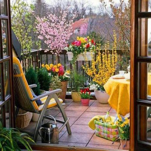 33 Small Balcony Designs and Beautiful Ideas for Decorating Outdoor