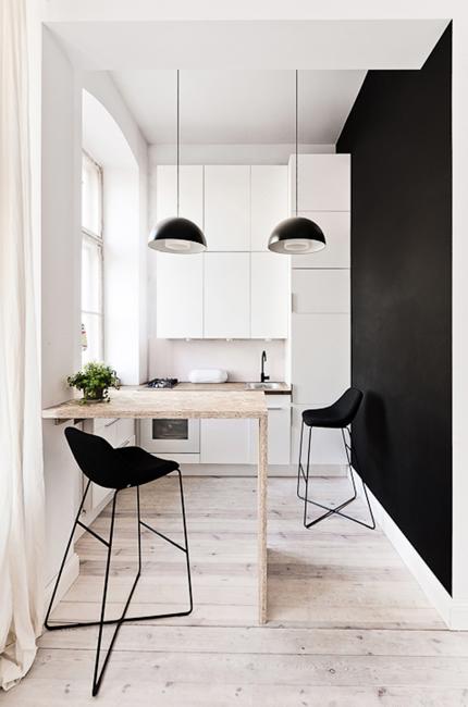 space saving ideas and black and white decorating for small apartments