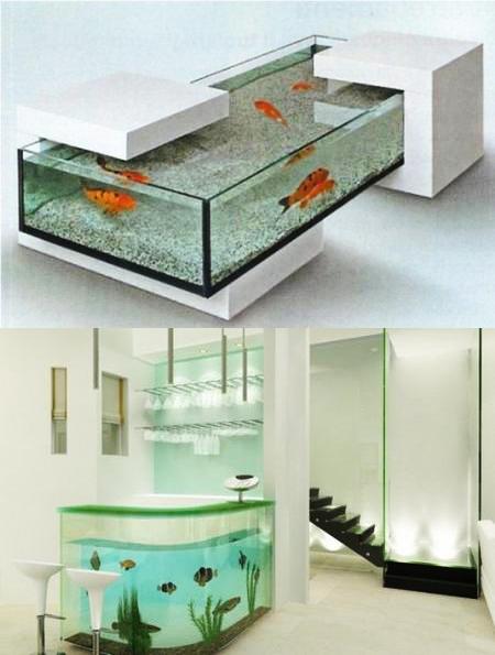 35 Unusual Aquariums  and Custom Tropical Fish  Tanks  for 