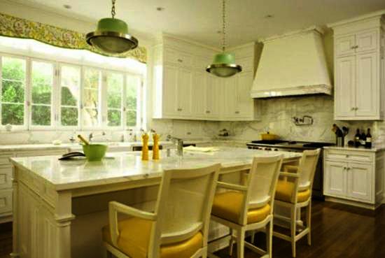 20 Modern Kitchens Decorated In Yellow And Green Colors