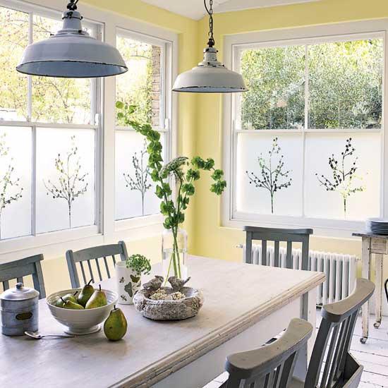 25 Ideas for Dining Room Decorating in Yelow and Green Colors