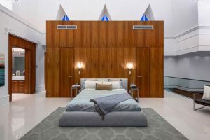 Image showcasing Luxurious Penthouse Shows Off Vaulted Ceiling Designs and Panoramic ...