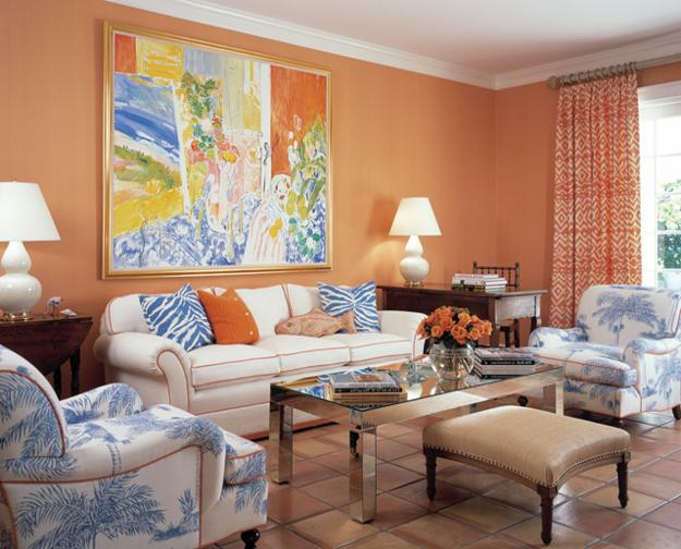 25 Ideas for Modern Interior Decorating  with Orange Color  