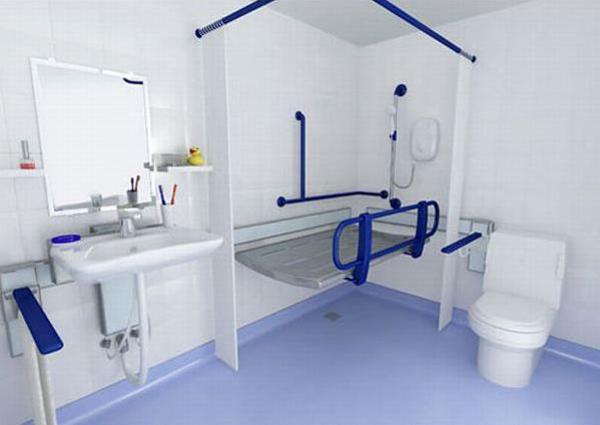 handicapped friendly bathroom design ideas for disabled people