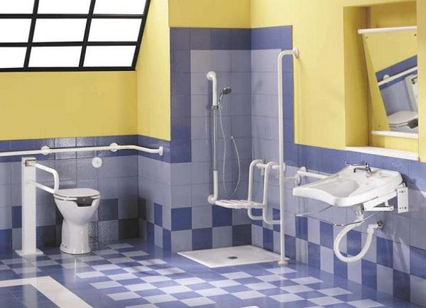 handicapped friendly bathroom design ideas for disabled people