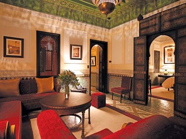 moroccan interior rich colors blending comfort chic modern decor