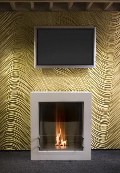 Decorative Wall Panels Adding Chic Carved Wood Patterns To Modern Wall Design