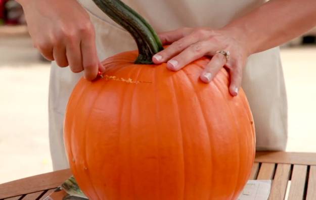 How to Create Fall Flower Arrangements in Handmade Pumpkin and Gourd Vases