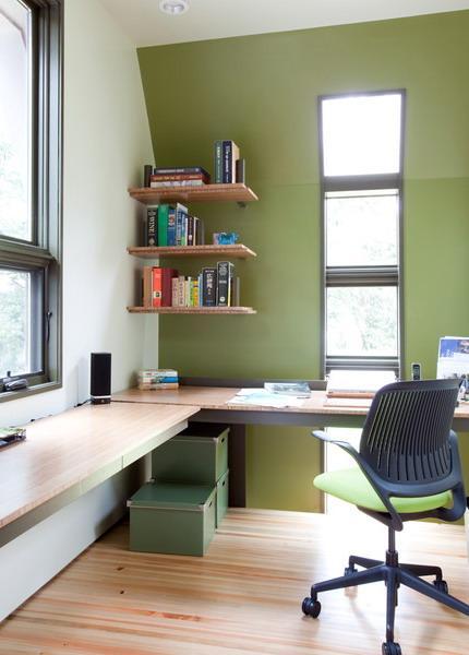 30 Corner Office Designs and Space Saving Furnitu
re Placement Ideas