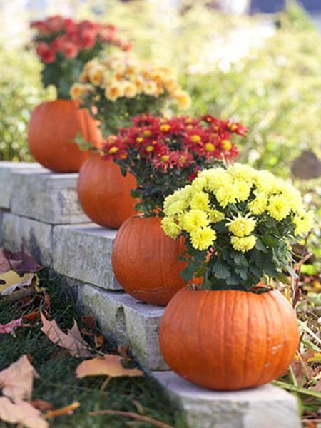 20 Natural Halloween and Thanksgiving Table Centerpiece Ideas