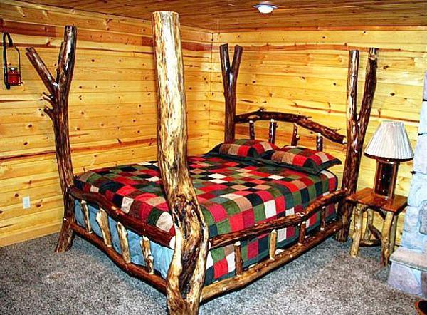 log furniture for home decorating