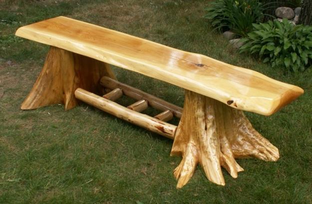 log furniture for home decorating