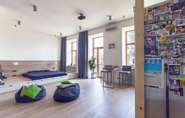interior design and decorating small apartment