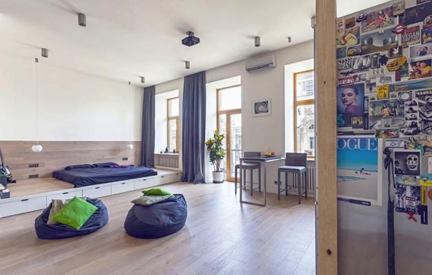 interior design and decorating small apartment