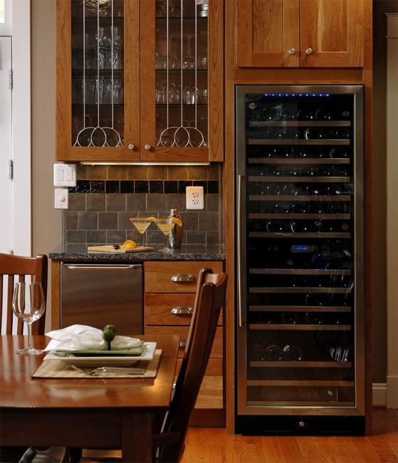 25 Modern Ideas For Wine Storage In Your Kitchen And Dining Room