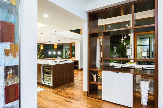 modern interior design after home renovation