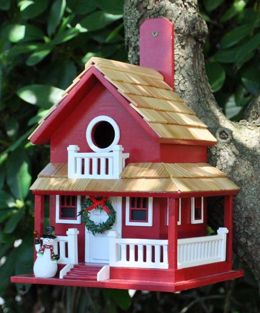 Salvaged Wood Birdhouse Designs Adding Beautiful Yard ...