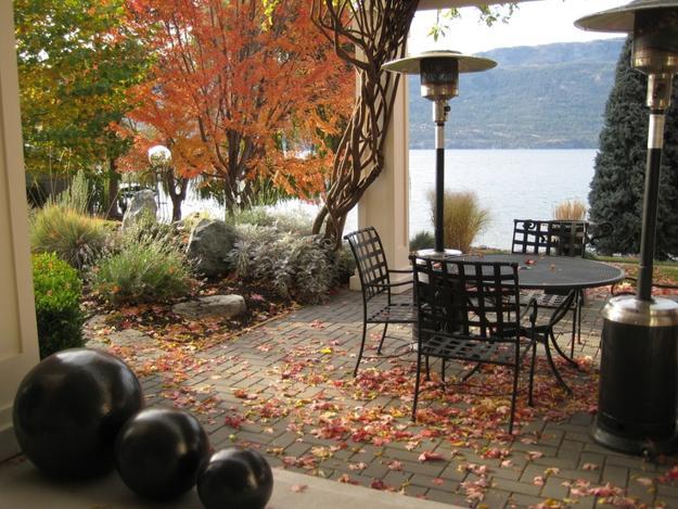 outdoor seating areas, patio designs and backyard ideas for fall