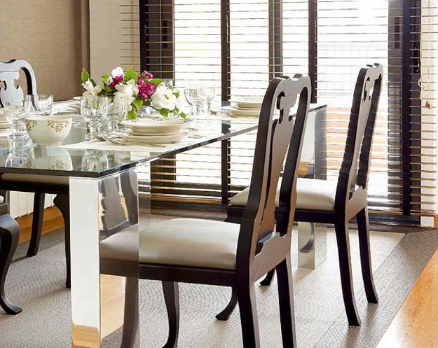 Glass Top Tables Magnifying Beautiful Dining Room Design Glass Top Tables Magnifying Beautiful Dining Room Design