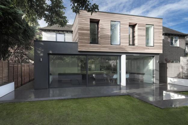 Glass Addition Giving Contemporary Look to Old House Glass Addition Giving Contemporary Look to Old House
