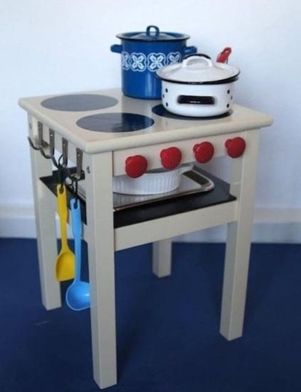 handmade kids play kitchen designs and recycling furniture ideas