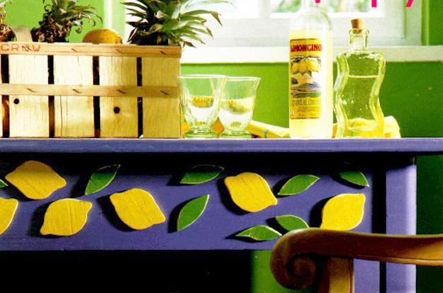 light yellow and green colors for modern interior design