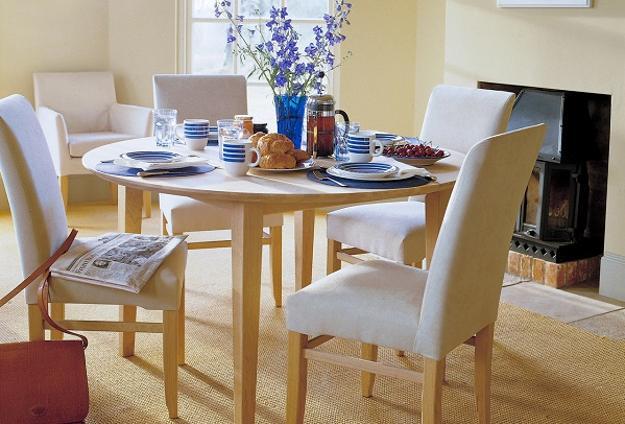 modern dining furniture, wooden tables and chairs