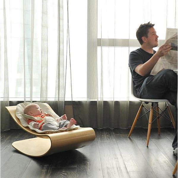 baby wooden bouncer