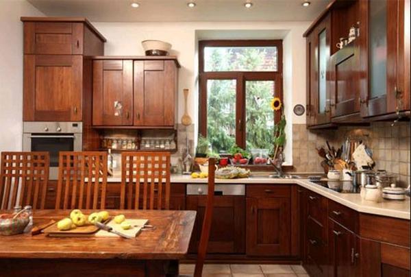 25 Small Kitchen Designs with Spacious Dining Area and Airy Feel