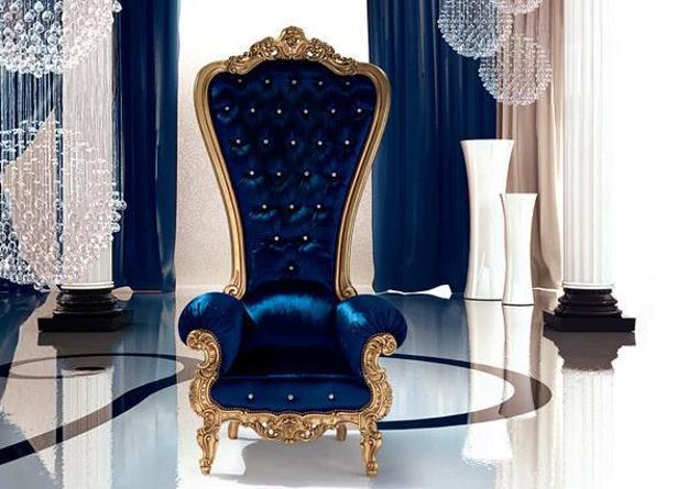 modern furniture design, classic chairs throne, italian furniture