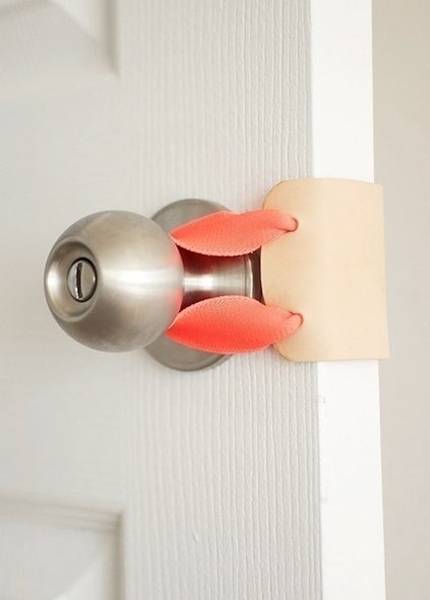 diy door pad to shut interior doors tightly