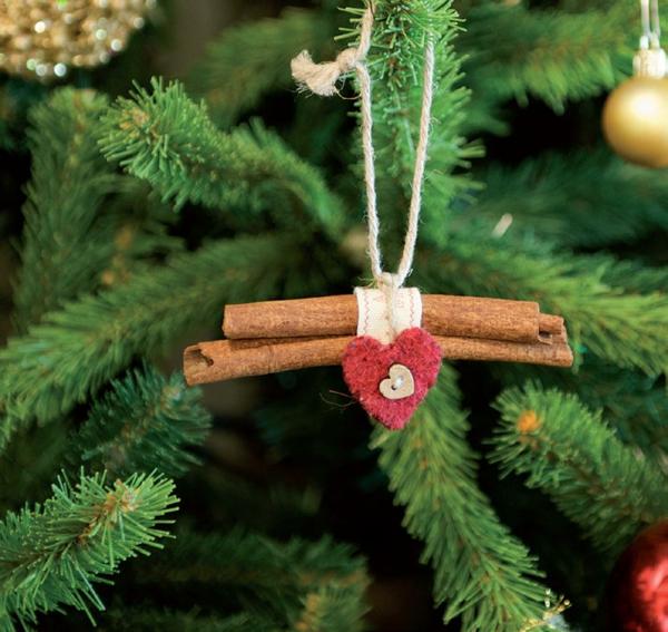 Remo Alegre Hacer la cena 30 Handmade Christmas Decorations with Cinnamon Sticks Adding Seasonal  Aroma to Green Holiday Decor