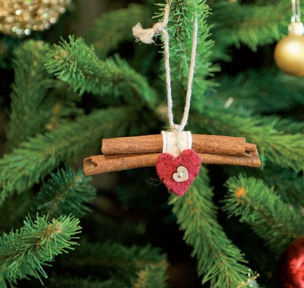 30 Handmade Christmas  Decorations  with Cinnamon Sticks 