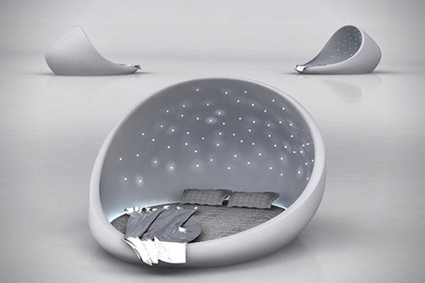 modern beds with led lights