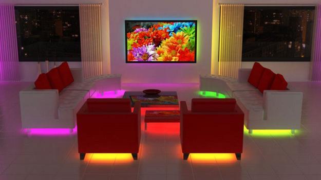 Modern Interior Design  Ideas  to Brighten Up Rooms with LED 