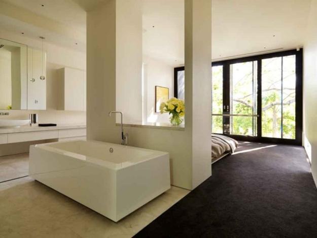30 all in one bedroom and bathroom design ideas for space saving