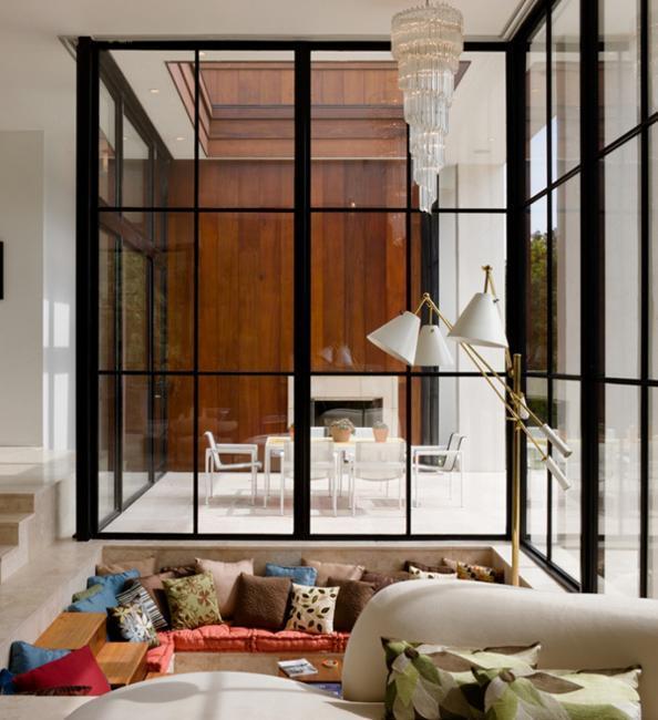 Interior clearance glass decoration