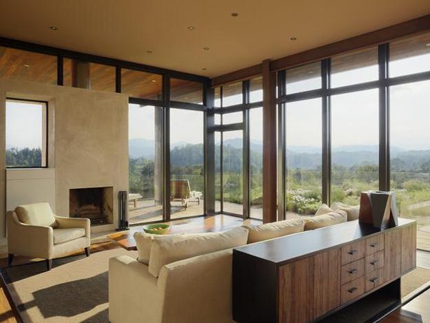 Glass Walls and Big Windows for No Boundaries Inteiror Glass Walls and Big Windows for No Boundaries Inteiror