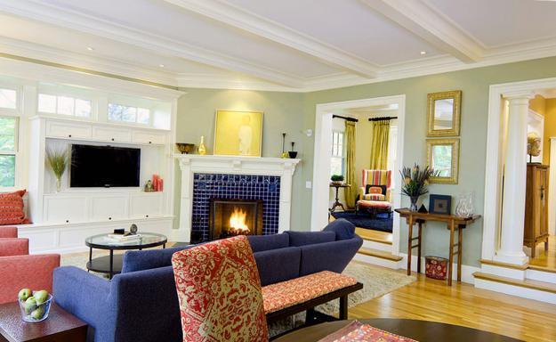 open plan interior decorating ideas for living rooms