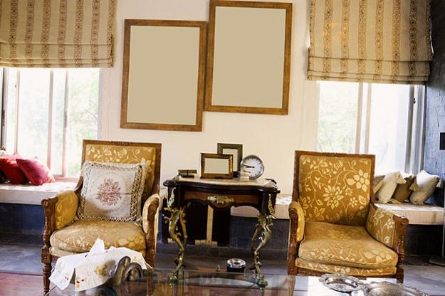 modern window treatments for living room design and decorating