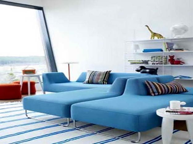 22 Ideas for Modern Interior Decorating with White and Blue Color ...
