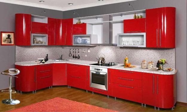 75 Modern Red Kitchen Ideas You'll Love - January, 2024