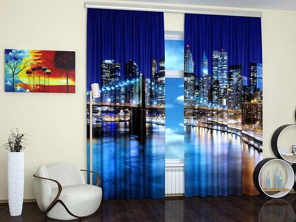 digital printing for interior decorating, window coverings with colorful prints