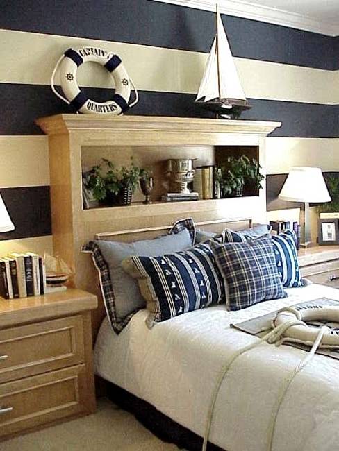 15 Modern Ideas for Room Decorating with Horizontal Stripes