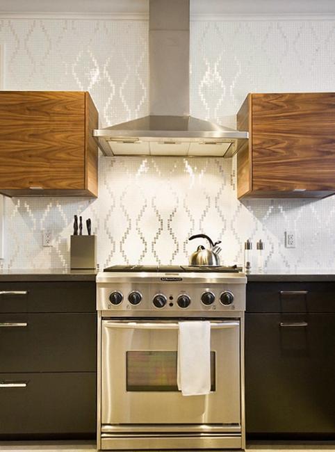 25 Beautiful Kitchen Decor Ideas Bringing Modern Wallpaper Patterns and ...